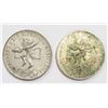 Image 1 : 2-1968 MEXICO SILVER 25 PESOS