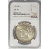 Image 1 : 1926-S $1 Peace Silver Dollar NGC AU55