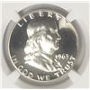 Image 2 : 1963 50C Franklin Half Dollar NGC PF67