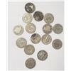 Image 1 : BARBER DIME LOT of 15 COINS