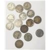 Image 1 : BARBER DIME LOT of 15 COINS