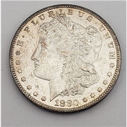 1880-O MORGAN DOLLAR UNC