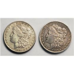 1890-O & 1891-S MORGAN DOLLARS