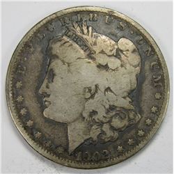 1902-S MORGAN SILVER DOLLAR