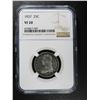 Image 1 : 1837 BUST QTR NGC VF20