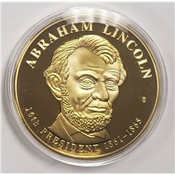 PRESIDENTIAL DOLLAR TRIAL 24k GOLD PLTD