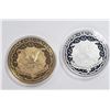 Image 2 : 2-BANKNOTES OF THE USA COMMEM COINS