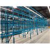 Image 1 : 9 SECTIONS OF 16FT H X 42INCH W WAREHOUSE PALLET RACKING - DECKING NOT INCLUDED