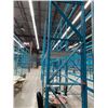 Image 1 : 9 SECTIONS OF 16FT H X 42INCH W WAREHOUSE PALLET RACKING - DECKING NOT INCLUDED
