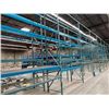 Image 1 : 10 SECTIONS OF 16FT H X 42INCH W WAREHOUSE PALLET RACKING - DECKING NOT INCLUDED