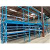Image 1 : 5 SECTIONS OF 16FT H X 42INCH W WAREHOUSE PALLET RACKING - DECKING NOT INCLUDED