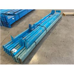 STACK OF 17 CROSS BEAMS