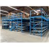 Image 1 : 41FT X 44FT MEZZANINE WITH GRAVITY FED SHELVING