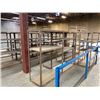 Image 1 : APPROX 28 SECTION OF BROWN SHELVING ON TOP MEZZANINE