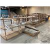 Image 1 : APPROX 21 SECTIONS OF BROWN PARTS SHELVING