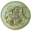 Image 2 : FATIMID: al-Hakim, 996-1021, glass jeton/weight (2.98g), AH410. VF