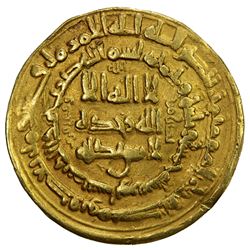 SAMANID: Ibrahim b. Ahmad, 947, AV dinar (5.55g), Nishapur, AH335. VF