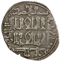 QARAKHANID: Ahmad b. 'Ali, 994-1016, AR dirham (2.70g), Isbijab, AH398. VF