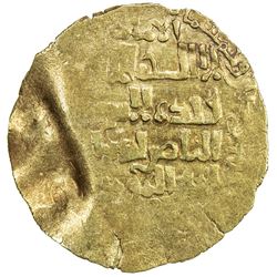 QARAKHANID: Ibrahim b. Husayn, 1178-1203, AV dinar (3.07g), MM, AH58x. VF