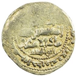 GHAZNAVID: Ibrahim, 1059-1099, AV dinar (4.39g), Ghazna, AH491. EF