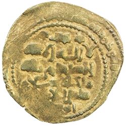 GHAZNAVID: Mas'ud III, 1099-1115, AV dinar (4.85g), Ghazna, AH(492). EF