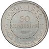 Image 2 : SOMALIA: AR 50 centesimi, Rome, 1950/AH1369. PCGS SP62