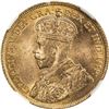 Image 1 : CANADA: George V, 1910-1936, AV 5 dollars, 1914. NGC MS64
