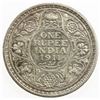 Image 2 : BRITISH INDIA: George V, 1910-1936, AR rupee, 1911(c). AU