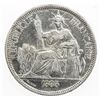 Image 1 : FRENCH INDOCHINA: AR piastre, 1885-A. EF