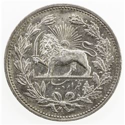 IRAN: Muzaffar al-Din Shah, 1896-1907, AR 5000 dinars, AH1320. EF