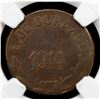 Image 1 : MEXICO: Revolutionary issue, AE centavos, Durango, 1914. NGC VF35