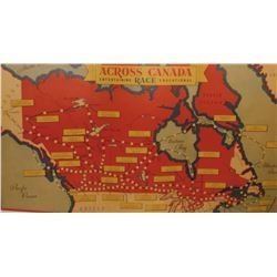 RAREST None found on the internet Across Canada board game - jeux si rare pas trouvé sur internet