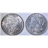 Image 1 : 1885 & 1902 MORGAN DOLLARS CH BU