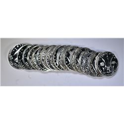 20-1963 PROOF FRANKLIN HALF DOLLARS