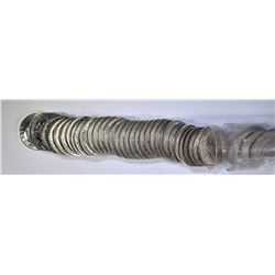BU ROLL OF 1955-D WASHINGTON QUARTERS