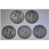 Image 1 : WALKING LIBERTY HALF DOLLAR LOT: