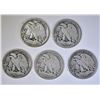 Image 2 : WALKING LIBERTY HALF DOLLAR LOT: