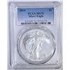 Image 1 : 2014 AMERICAN SILVER EAGLE PCGS MS70