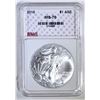 Image 1 : 2016 AMERICAN SILVER EAGLE, RNG PERFECT GEM BU