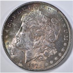 1878 7TF REV 78 MORGAN DOLLAR  CH BU