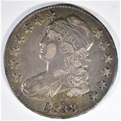 1833 BUST HALF DOLLAR XF/AU