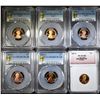 Image 1 : LOT OF 6 LINCOLN CENTS: