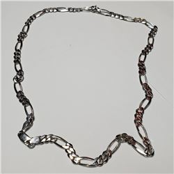 RHODIUM PLATED STERLING SILVER 20" CHAIN
