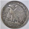 Image 2 : 1918-D WALKING LIBERTY HALF DOLLAR  XF/AU