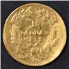 Image 2 : 1858-D $1 GOLD INDIAN PRINCESS  CH AU