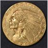 Image 1 : 1914 $2.5 GOLD INDIAN  BU