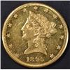 Image 1 : 1895-O $10 GOLD LIBERTY  BU  PL