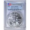 Image 1 : 2011 AMERICAN SILVER EAGLE  PCGS MS-70