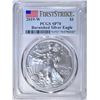 Image 1 : 2019-W BURNISHED SILVER EAGLE  PCGS SP-70