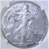 Image 2 : 2002 AMERICAN SILVER EAGLE  NGC MS-70
